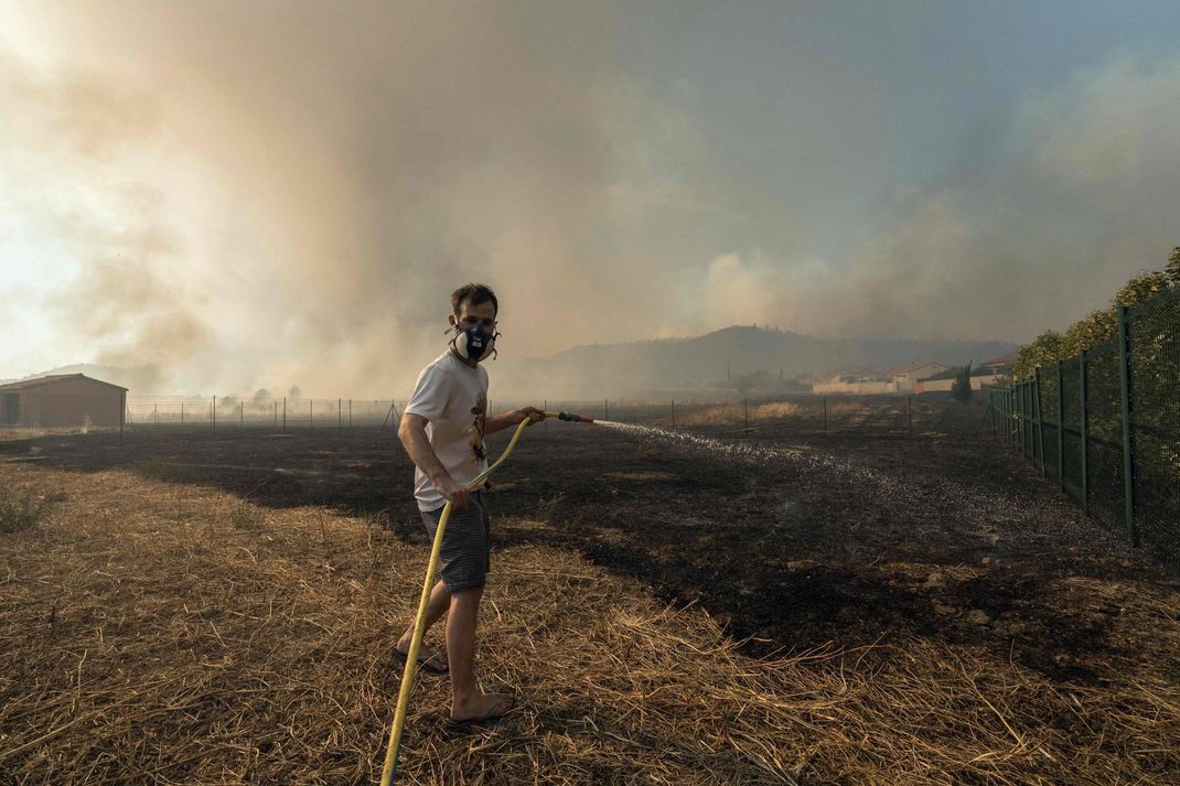 Schon 5.000 Hektar Land und Vegetation fielen den Flammen zum Opfer.