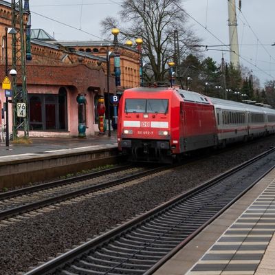 Hundertwasser-Bahnhof in Uelzen