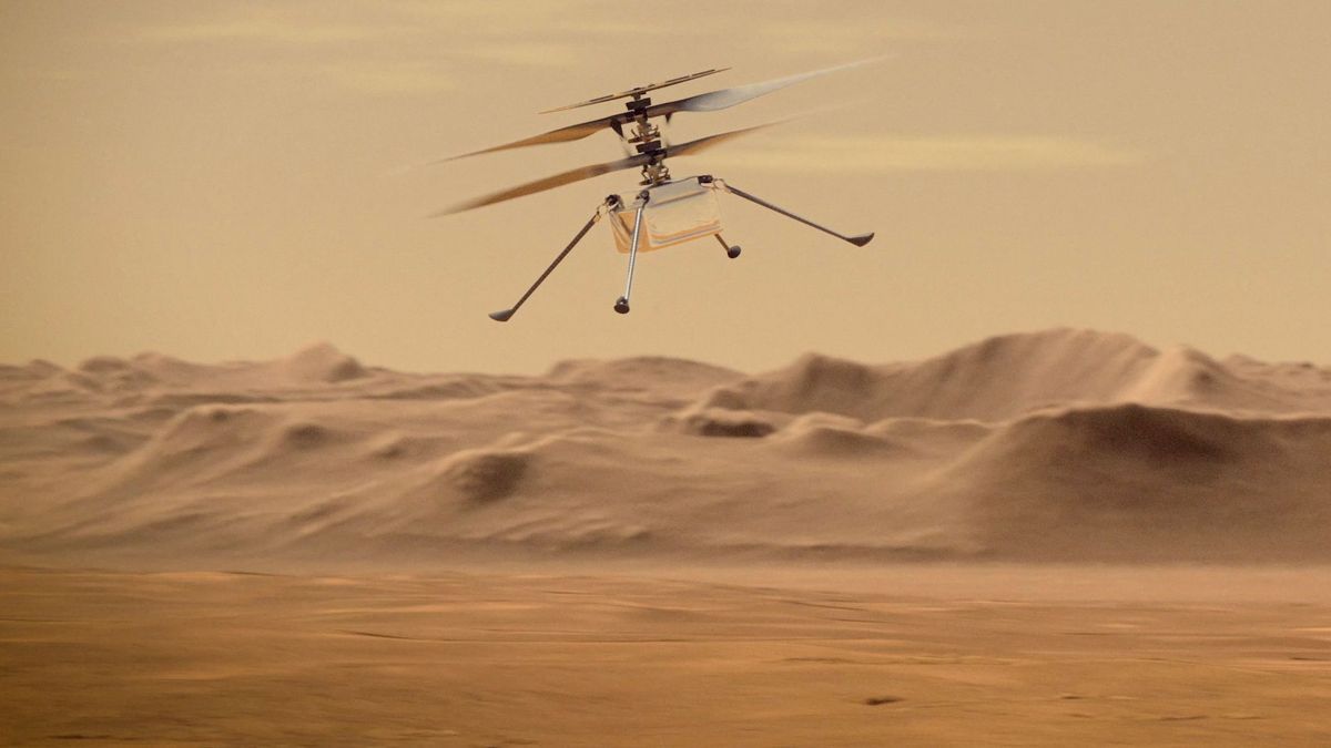 Nasa-Hubschrauber "Igenuity" auf dem Mars fliegt nicht mehr.