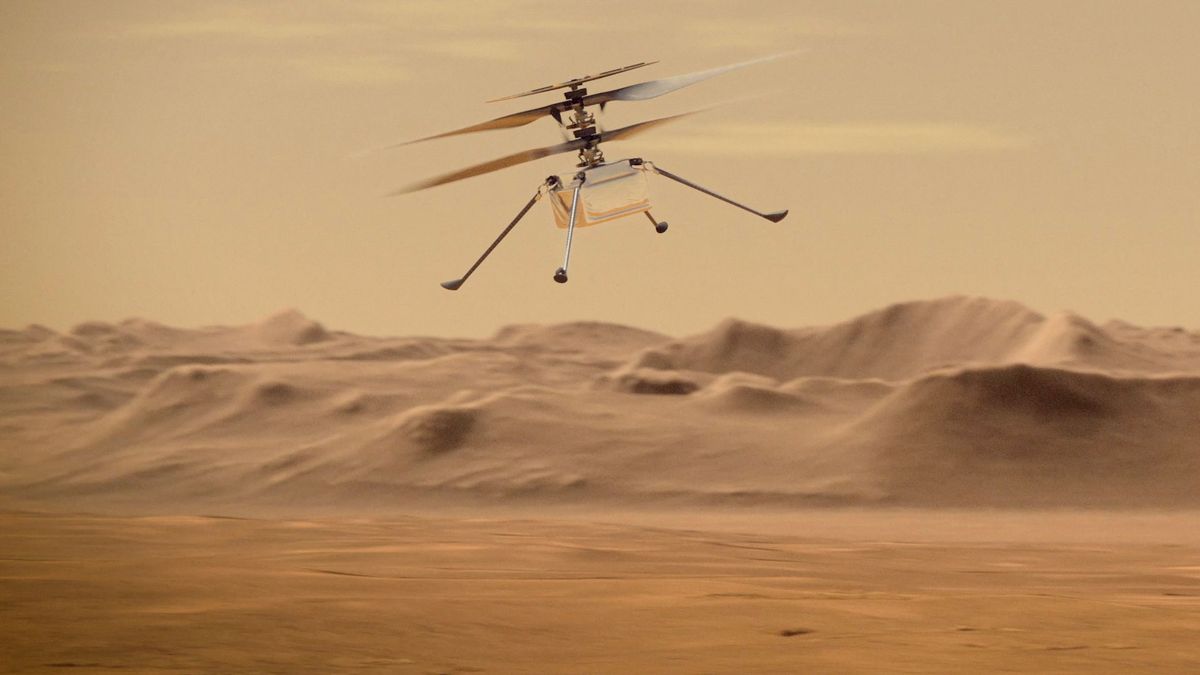 Nasa-Hubschrauber "Igenuity" auf dem Mars fliegt nicht mehr.