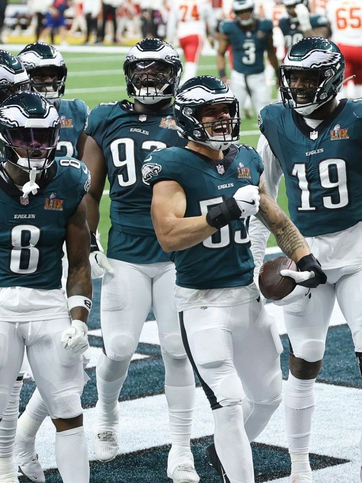 Die Eagles schlugen die Chiefs im Super Bowl LIX 40:22