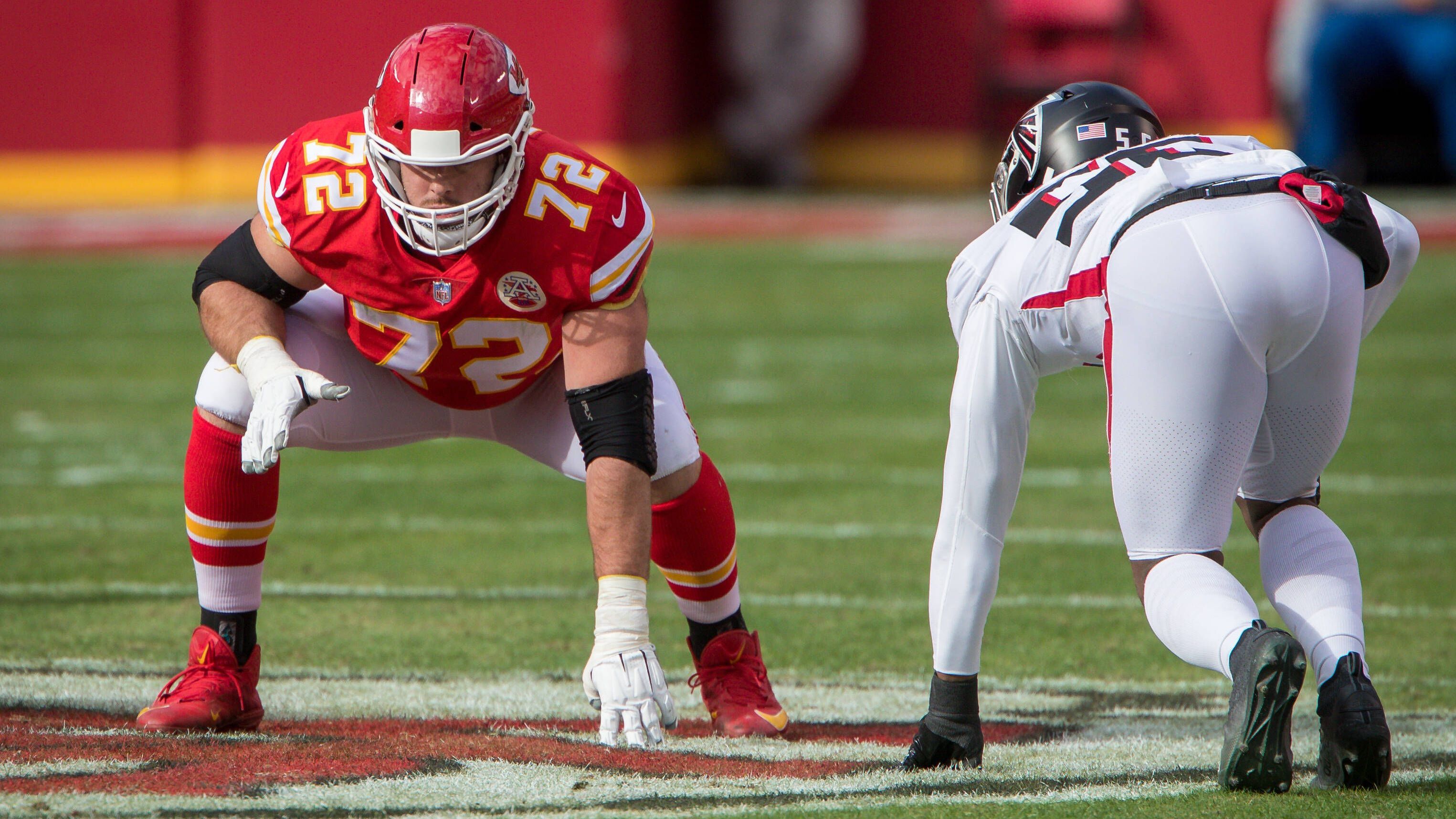 <strong>22. Eric Fisher, OT (2013, Kansas City Chiefs)</strong><br>Solider Starter, jedoch nicht das überragende Leistungsniveau, das man von einem First Overall Pick erwartet.