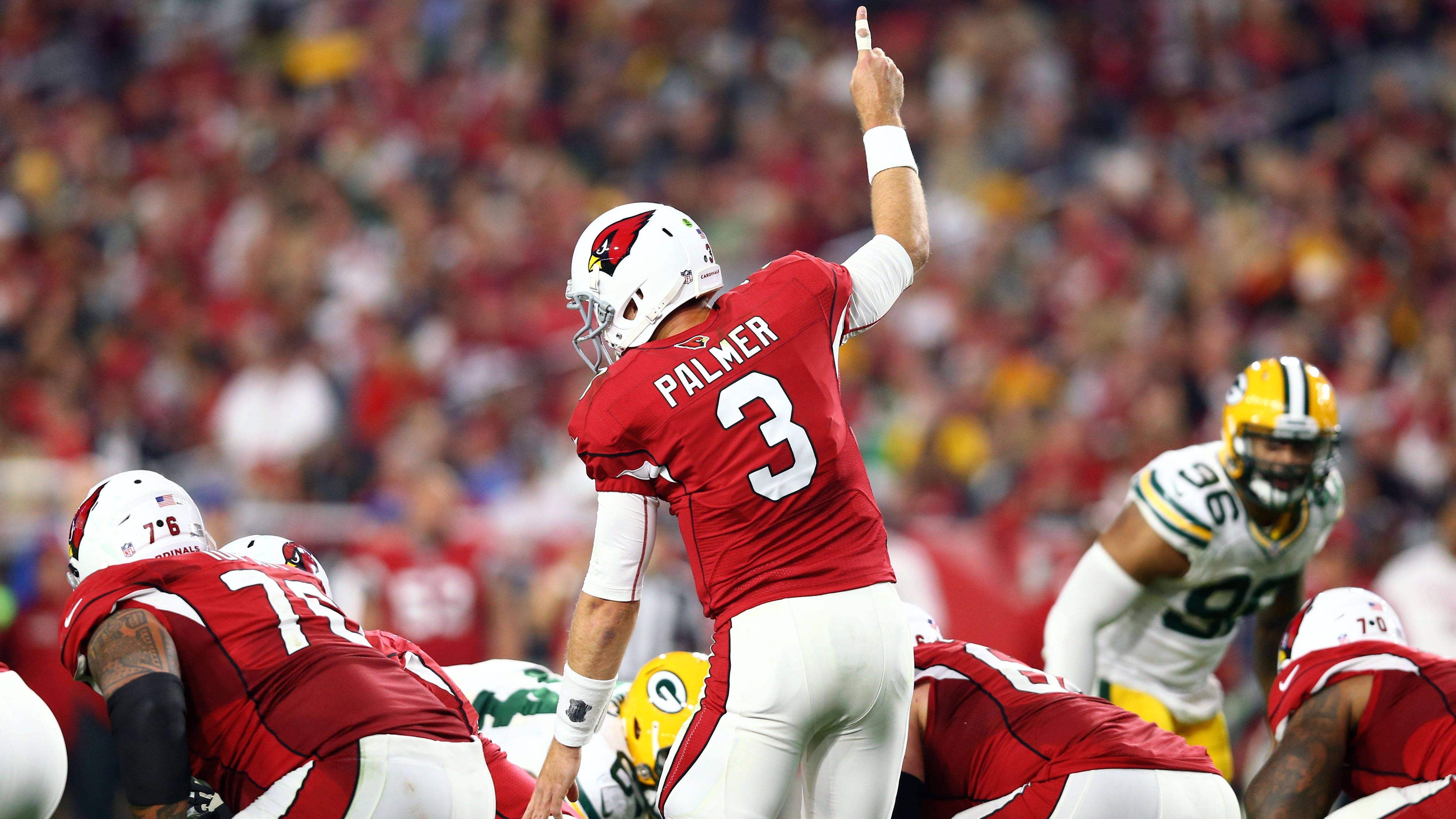 Team: Arizona Cardinals<br>Letzter All-Pro-Quarterback: Carson Palmer<br>Jahr: 2015