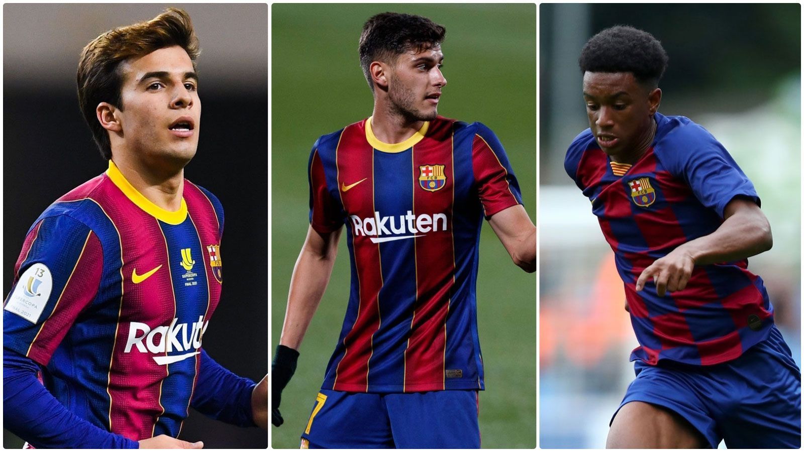 
                <strong>Die größten Talente aus "La Masia"</strong><br>
                Die Talentschmiede des FC Barcelona gilt als eines der besten Nachwuchsleistungszentren der Welt. Superstars wie Lionel Messi, Gerard Pique, Sergio Busquets oder auch Xavi und Iniesta fanden in der Vergangenheit ihren Weg aus "La Masia" auf die große Fußballbühne. Nach turbulenten Monaten fand der Spitzenklub zuletzt wieder in die Erfolgsspur zurück - auch dank einiger Talente aus den eigenen Reihen. ran.de stellt die neue Barca-Generation vor.
              