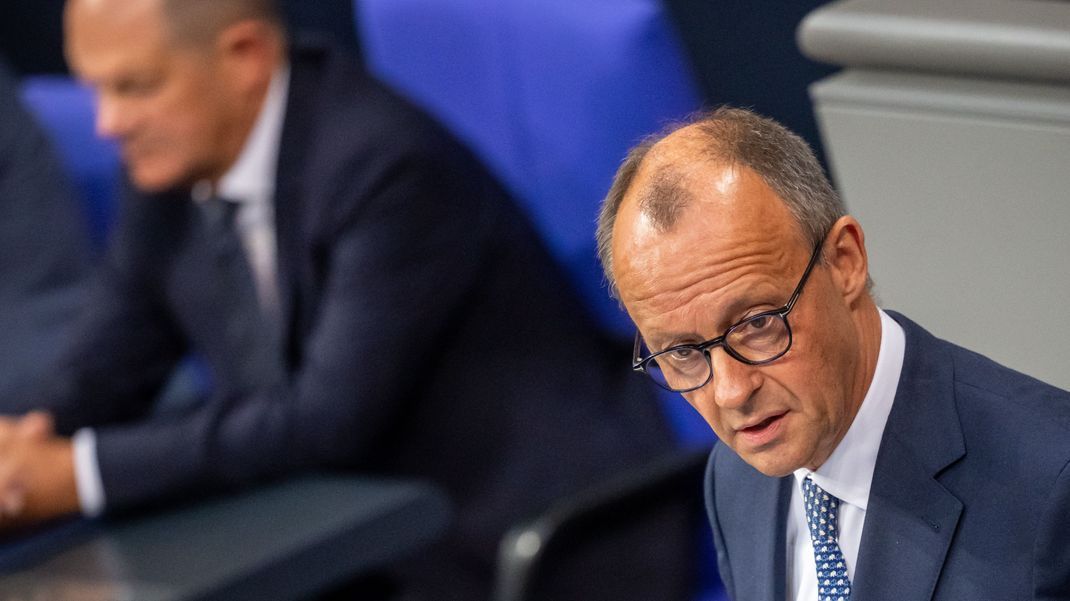 Friedrich Merz, CDU Bundesvorsitzender und CDU/CSU Fraktionsvorsitzender im Bundestag will 2025 Kanzler werden.