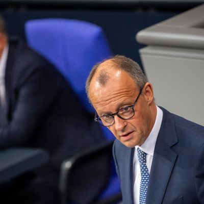 Friedrich Merz, CDU Bundesvorsitzender und CDU/CSU Fraktionsvorsitzender im Bundestag will 2025 Kanzler werden.