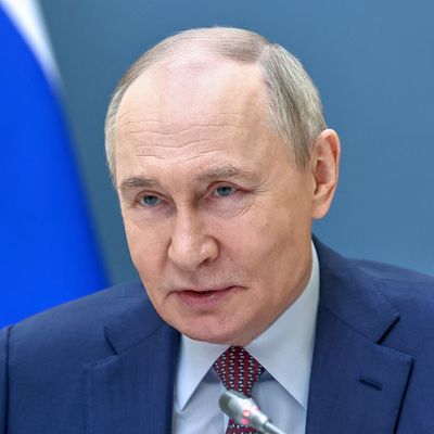 Präsident Putin beim Wirtschaftstreffen