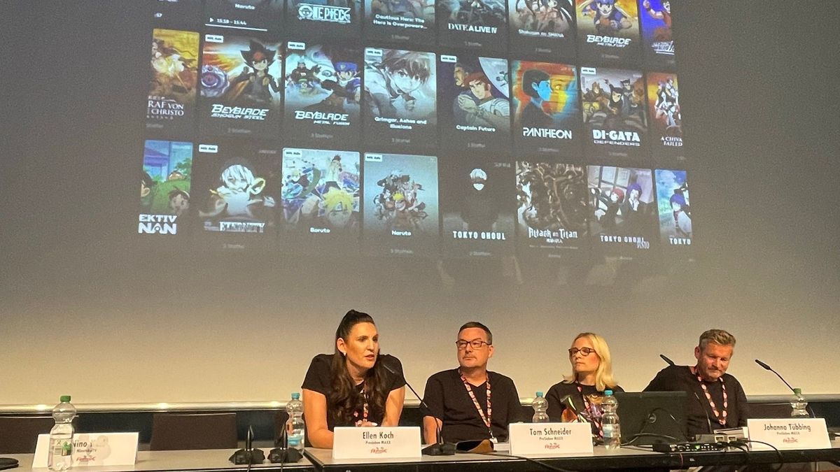 Animagic 2024, Panel ProSieben MAXX mit Ellen Koch, Tom Schneider, Johanna Tübbing, Philipp Moog