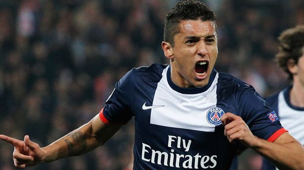 
                <strong>Innenverteidiger: Marquinhos (Paris Saint-Germain / Brasilien)</strong><br>
                Innenverteidiger: Marquinhos (Paris Saint-Germain / Brasilien). Der nächste Brasilianer. Um Marquinhos kommt diese Top-Elf nicht herum. Der Innenverteidiger wechselte im Sommer 2013 für 31,4 Millionen Euro von AS Rom zu PSG. Damit ist er der teuerste U23-Spieler der diesjährigen Copa America.
              