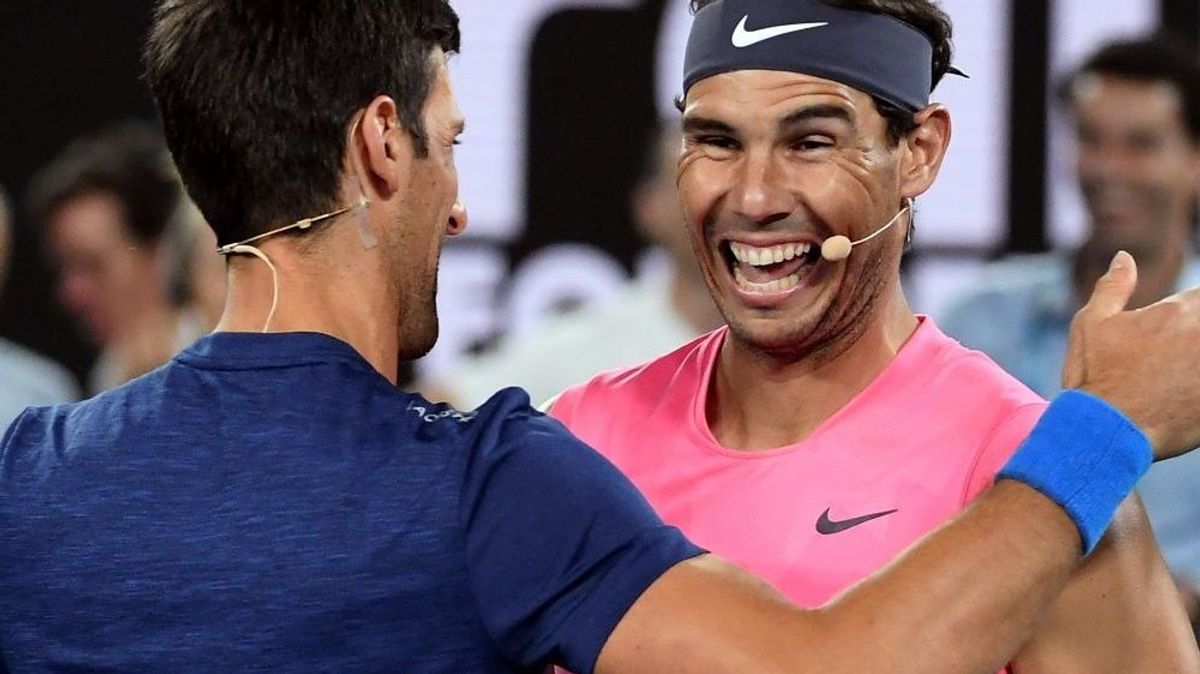 Gewinnen weiter: Rafael Nadal und Novak Djokovic