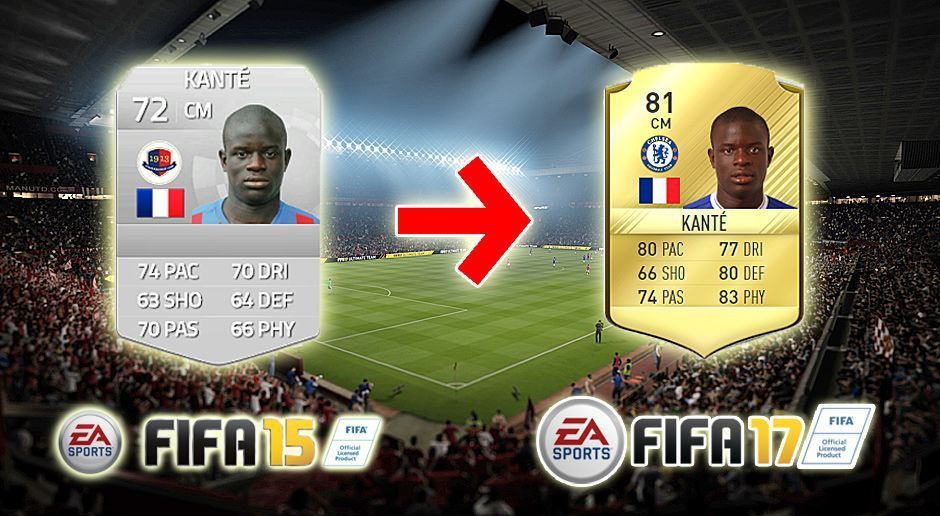 
                <strong>N'Golo Kante (FIFA 15 - FIFA 17)</strong><br>
                N'Golo Kante (FIFA 15 - FIFA 17)
              