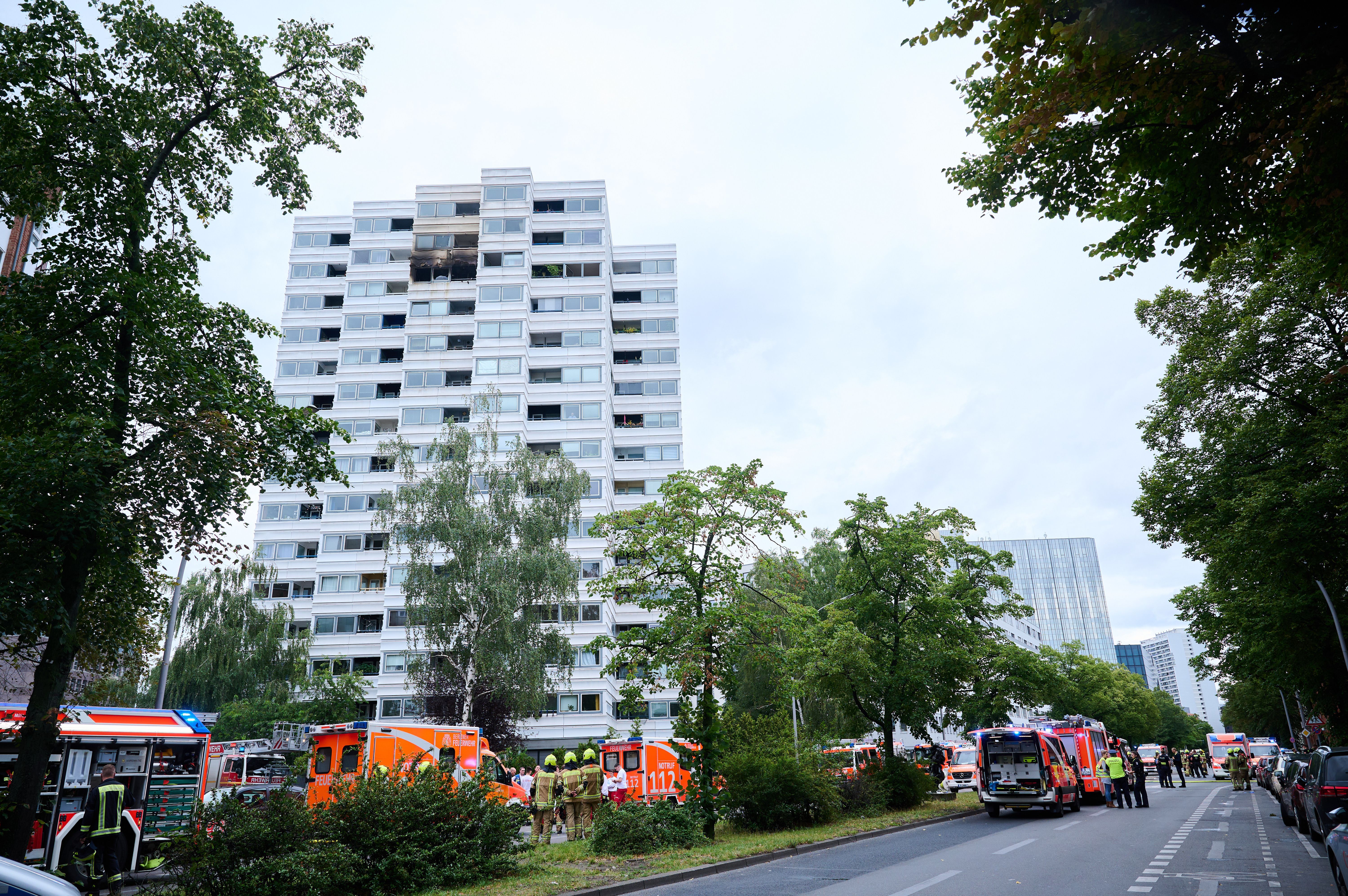 Hochhaus-Brand In Berlin - Zwei Tote