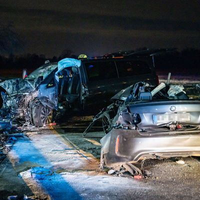 Unfall mit fünf Toten