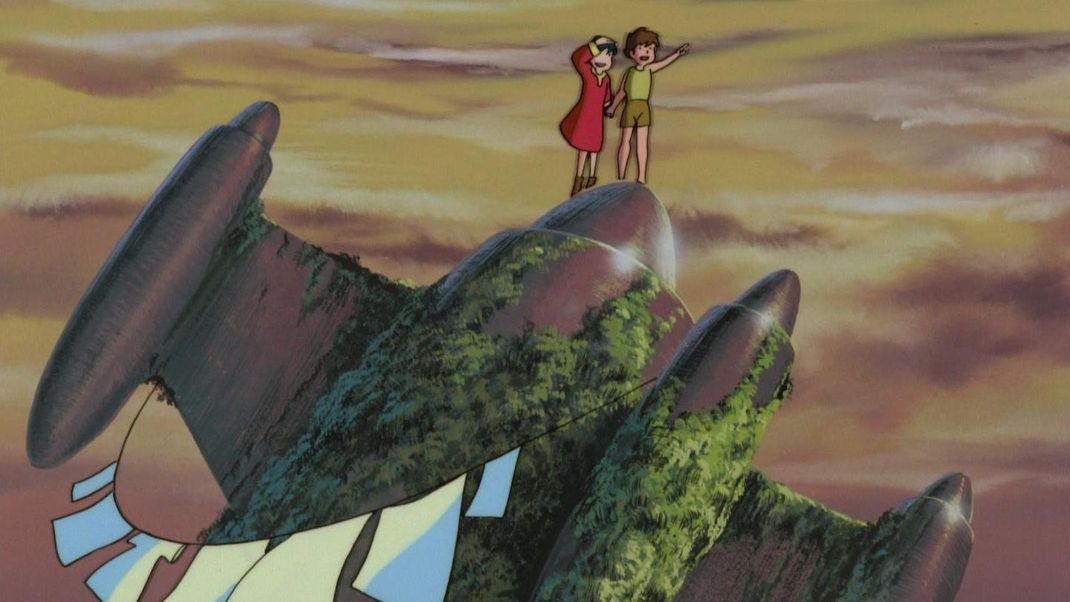 Conan und Lana, die Helden von "Future Boy Conan"