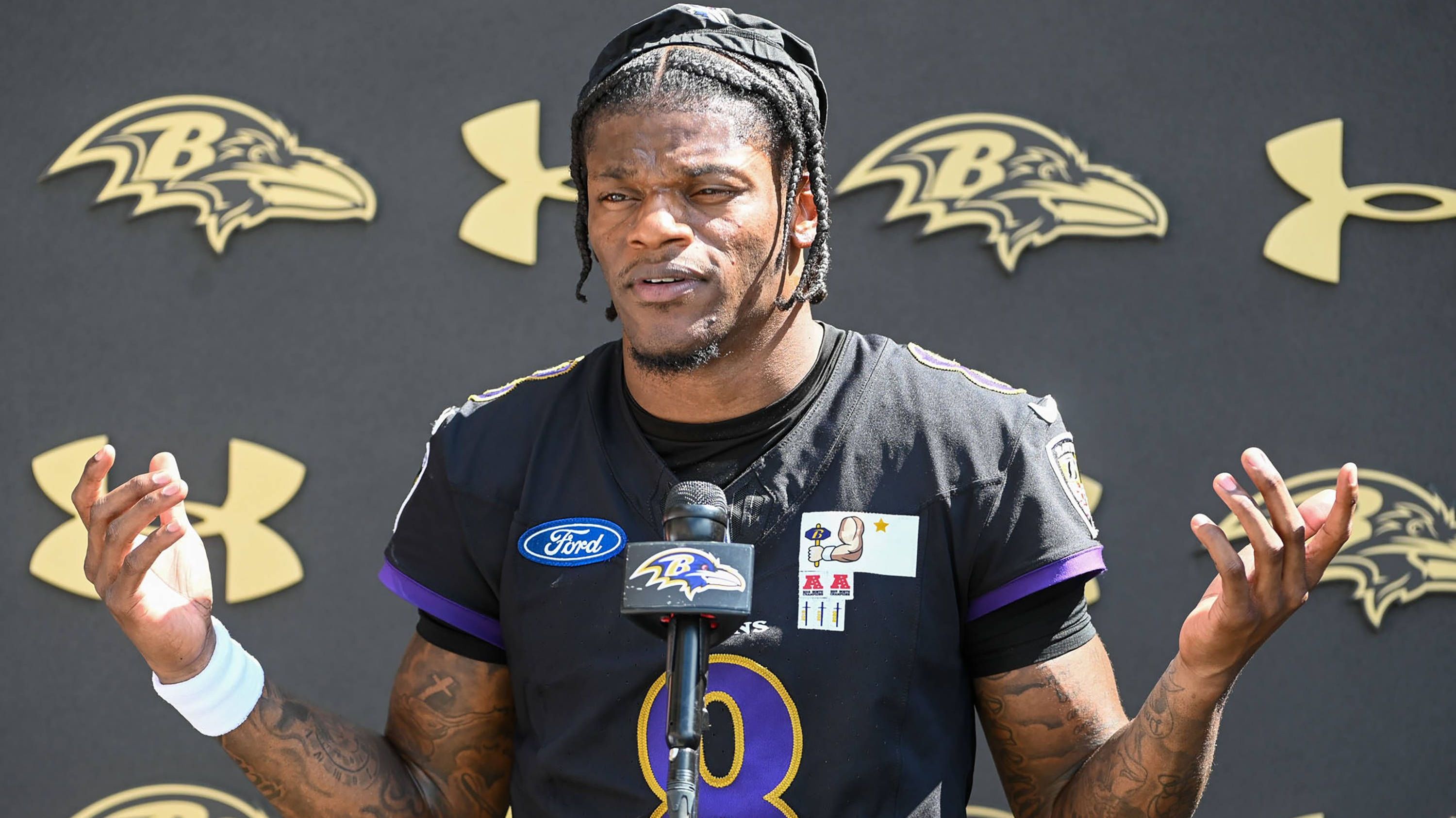 <strong>Platz 7: Lamar Jackson (Baltimore Ravens)</strong><br>Prozentualer Anteil am Salary Cap: 12,69 Prozent<br>Cap Hit: 32.400.000 US-Dollar