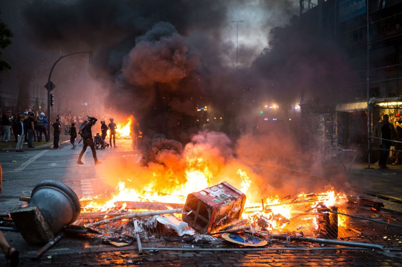 Vor dem G20-Gipfel 2017 in Hamburg hatte Scholz versprochen, er garantiere für die Sicherheit. Doch Ausschreitungen und Gewalt prägten das Bild des Gipfels.