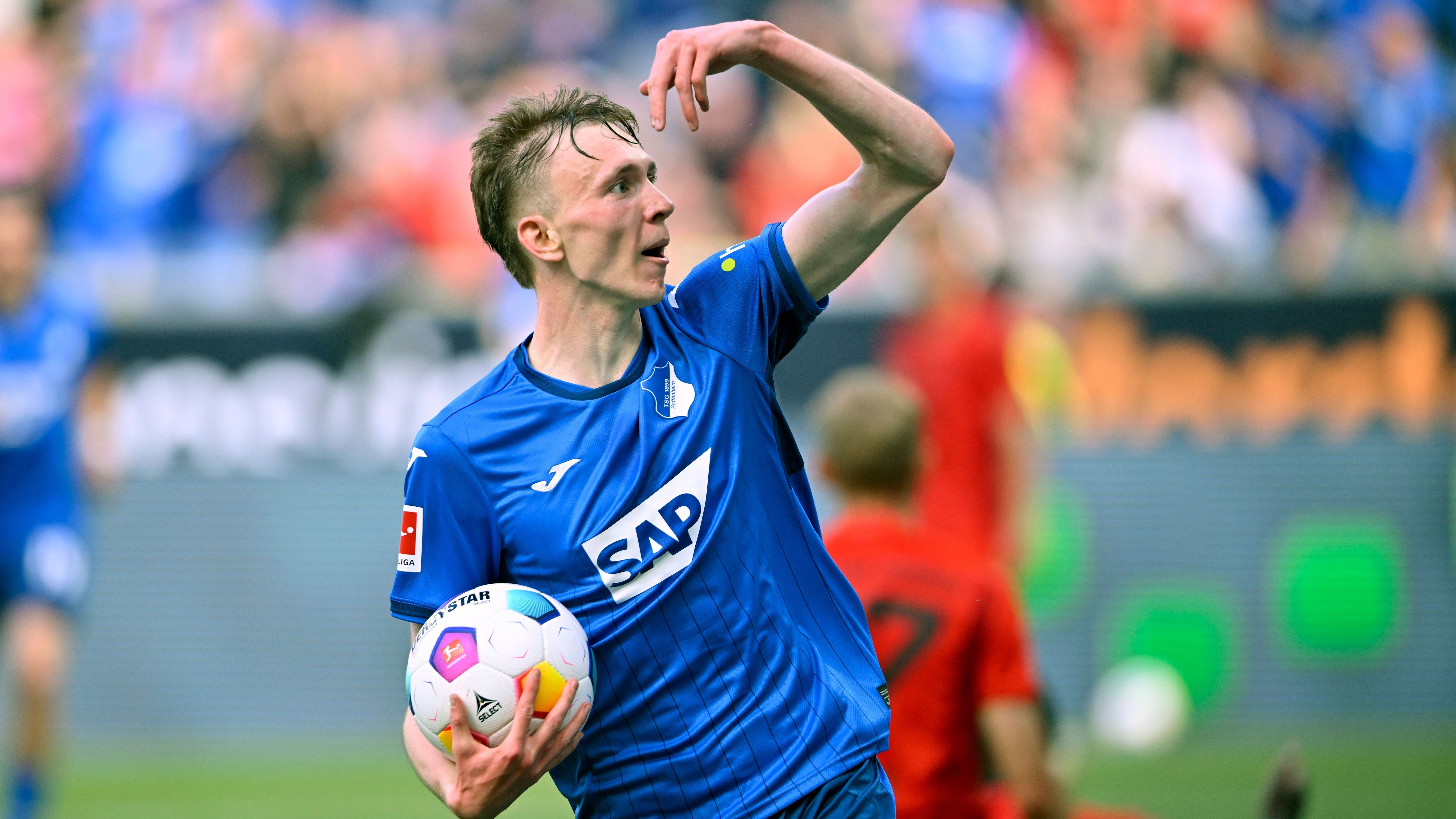 <strong>Platz 8: Maximilian Beier - plus 6 Millionen Euro</strong><br>Klub: TSG Hoffenheim<br>Aktueller Marktwert: 30 Millionen Euro