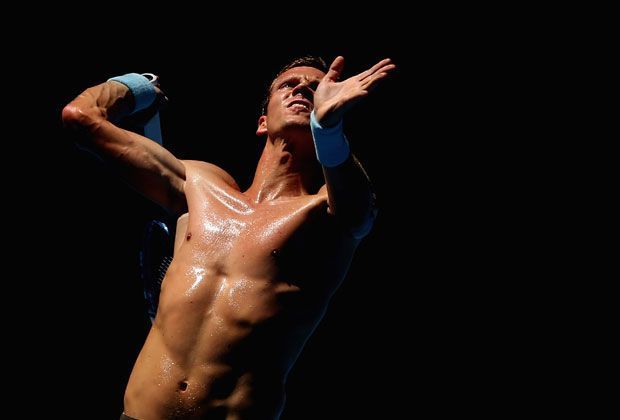 
                <strong>MelBURN: So heiß laufen die Australian Open</strong><br>
                Und jährlich grüßt der Glutofen: Der tschechische Top-Spieler Tomas Berdych schwitzt trotz freiem Oberkörper unter der heißen Sonne Melbournes.
              