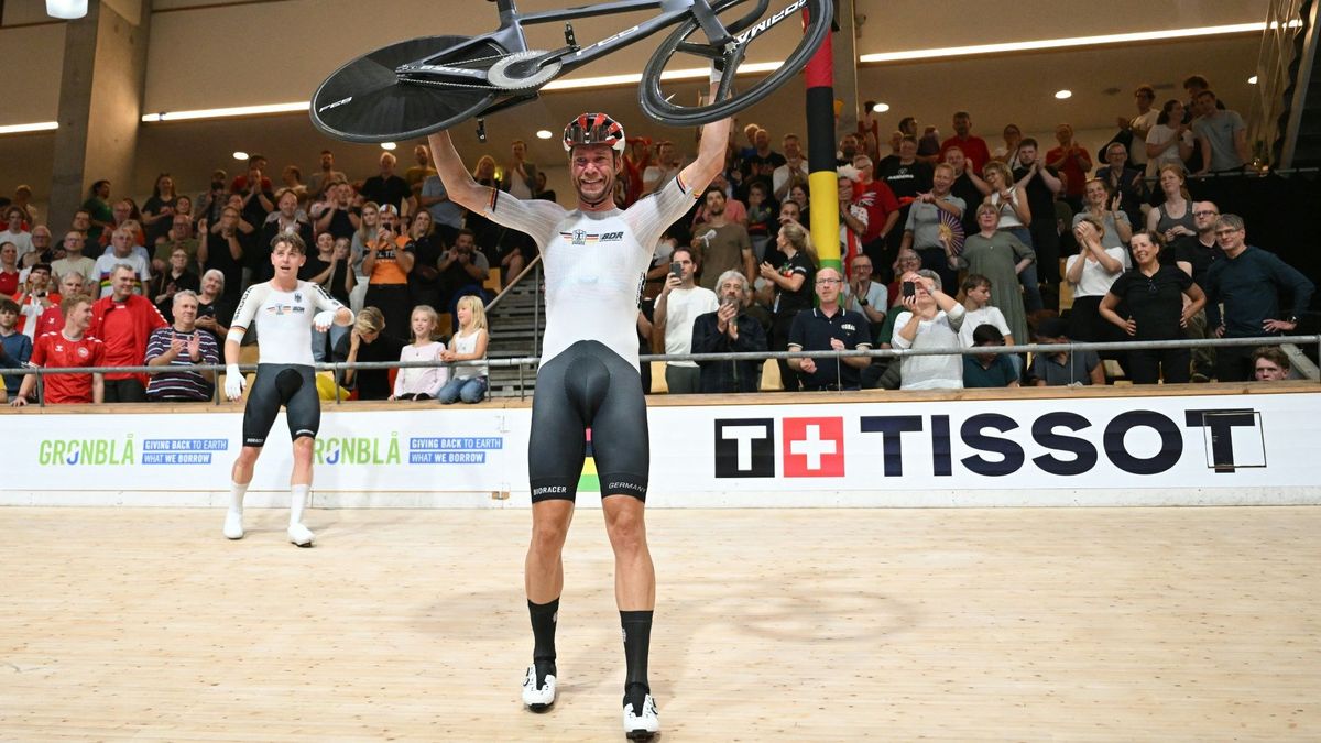 Kluge wurde 2024 Madison-Weltmeister