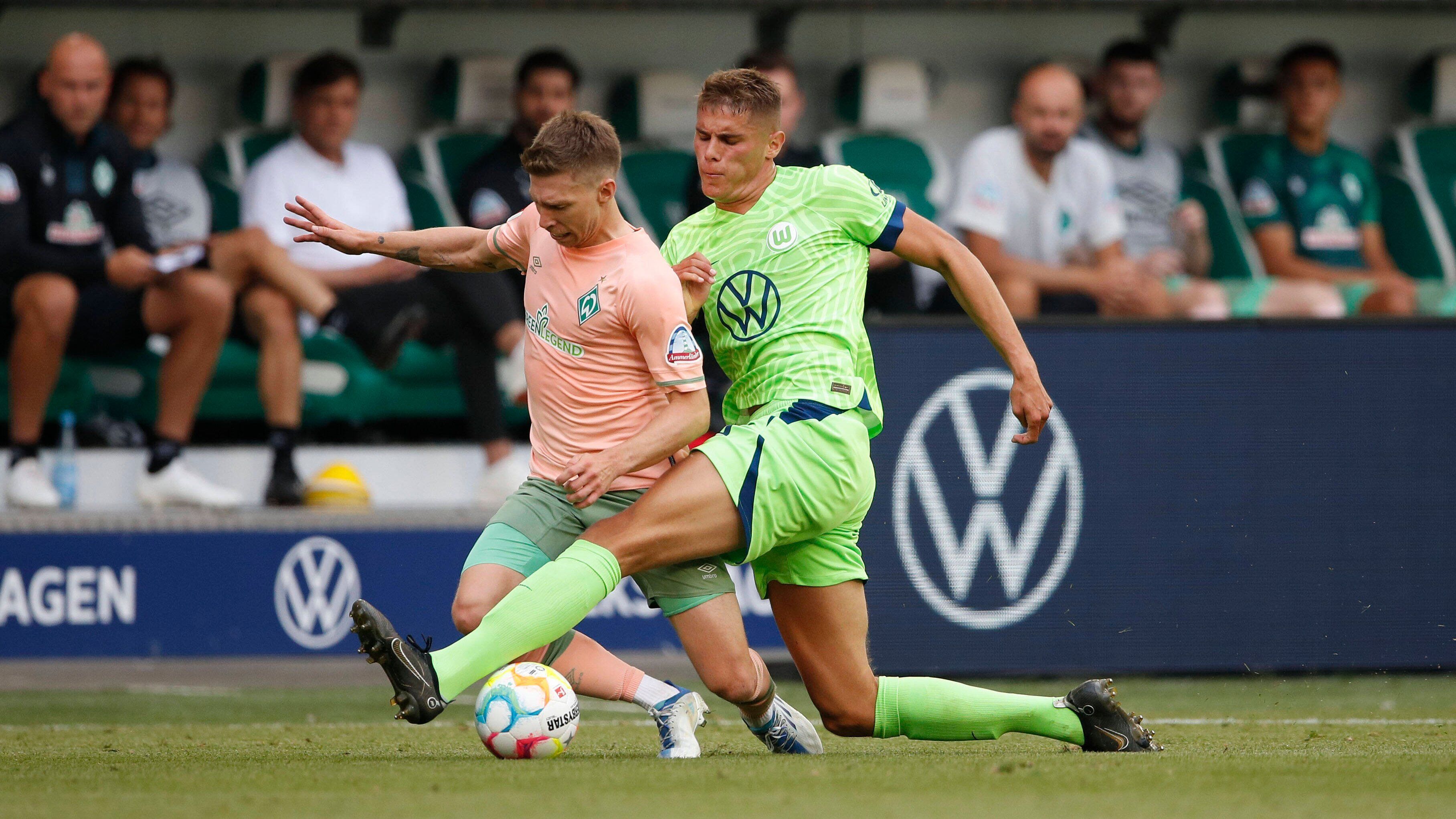 Bundesliga: Werder Punktet Bei Rückkehr In Wolfsburg