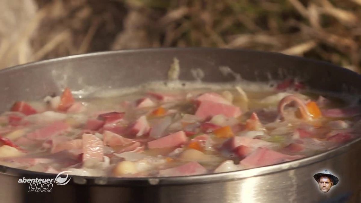 Weiße Bohnensuppe