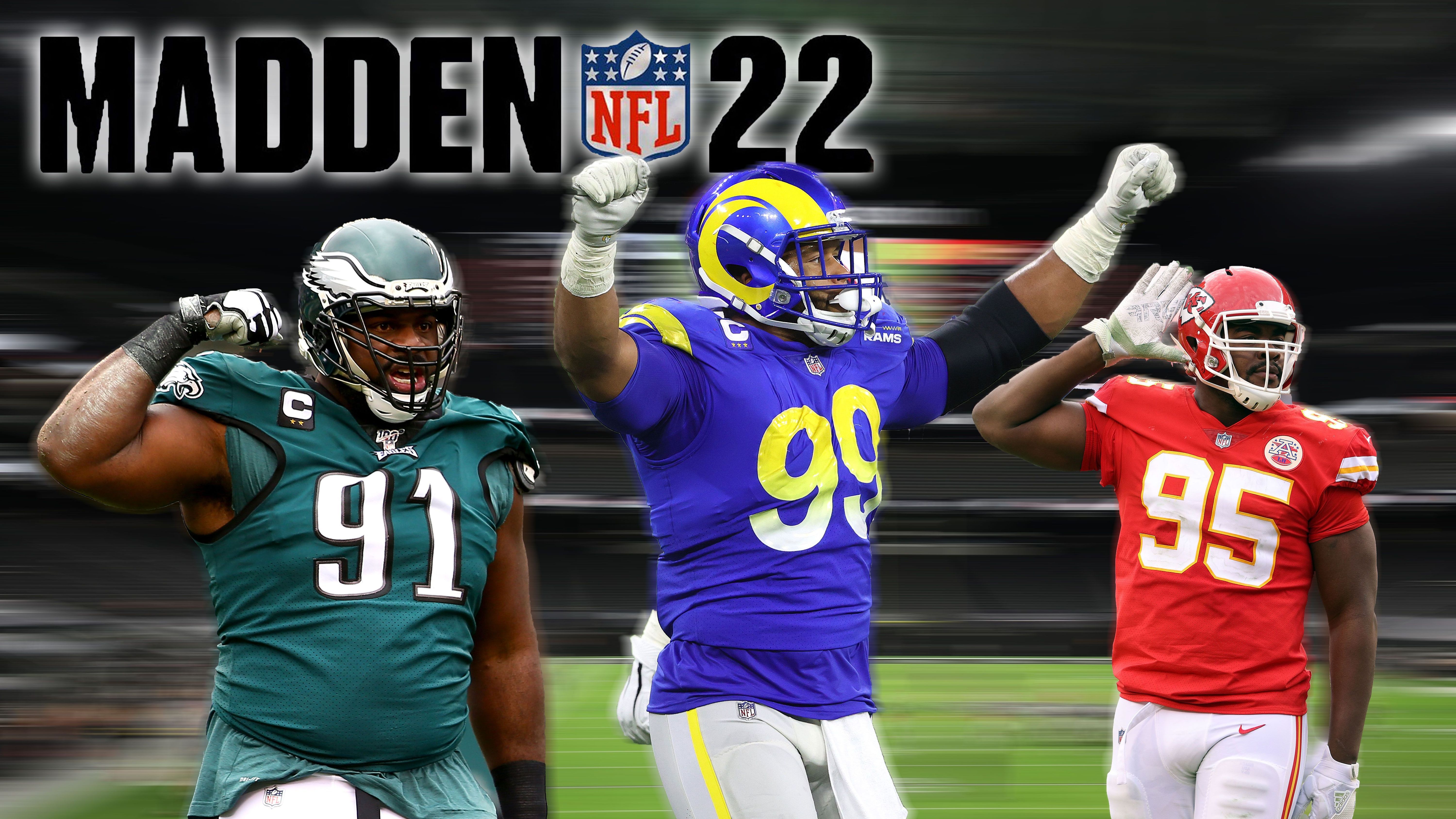
                <strong>Madden NFL 22: Die zehn besten Defensive Linemen</strong><br>
                Noch bevor die NFL Saison 2021 beginnt, geht es auf der Spielekonsole heiß her. Am 20. August erscheint Madden NFL 22. ran verrät, wer im Spiel die zehn besten Defensive Linemen sind.
              