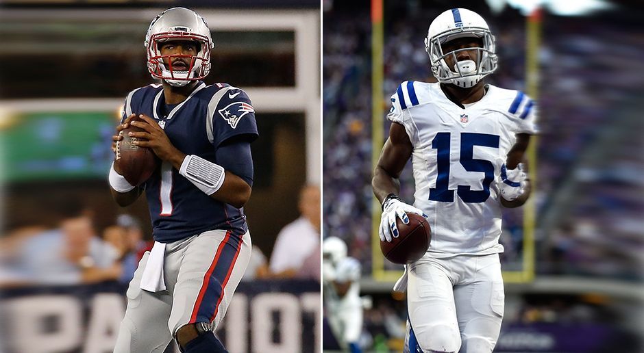 
                <strong>Jacoby Brissett zu den Indianapolis Colts Phillip Dorsett zu den New England Patriots</strong><br>
                Die Indianapolis Colts und die New England Patriots haben sich kurz vor dem Saisonstart noch einmal auf einen Trade geeinigt. Backup-Passgeber Jacoby Brissett wechselt mit sofortiger Wirkung zu den Colts. Im Gegenzug erhalten die Patriots den ehemaligen First-Round-Pick Phillip Dorsett. Der Trade dürfte wohl für beide Seiten ein voller Erfolg sein. Während New England nach dem Ausfall von Julian Edelman einen neuen Wide Receiver erhält, verbessert Brissett die angespannte Quarterback-Situation in Indianapolis.
              