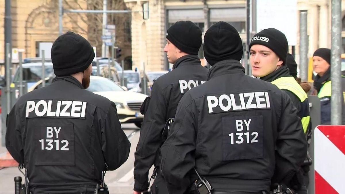 Polizei vor Münchner Sicherheitskonferenz