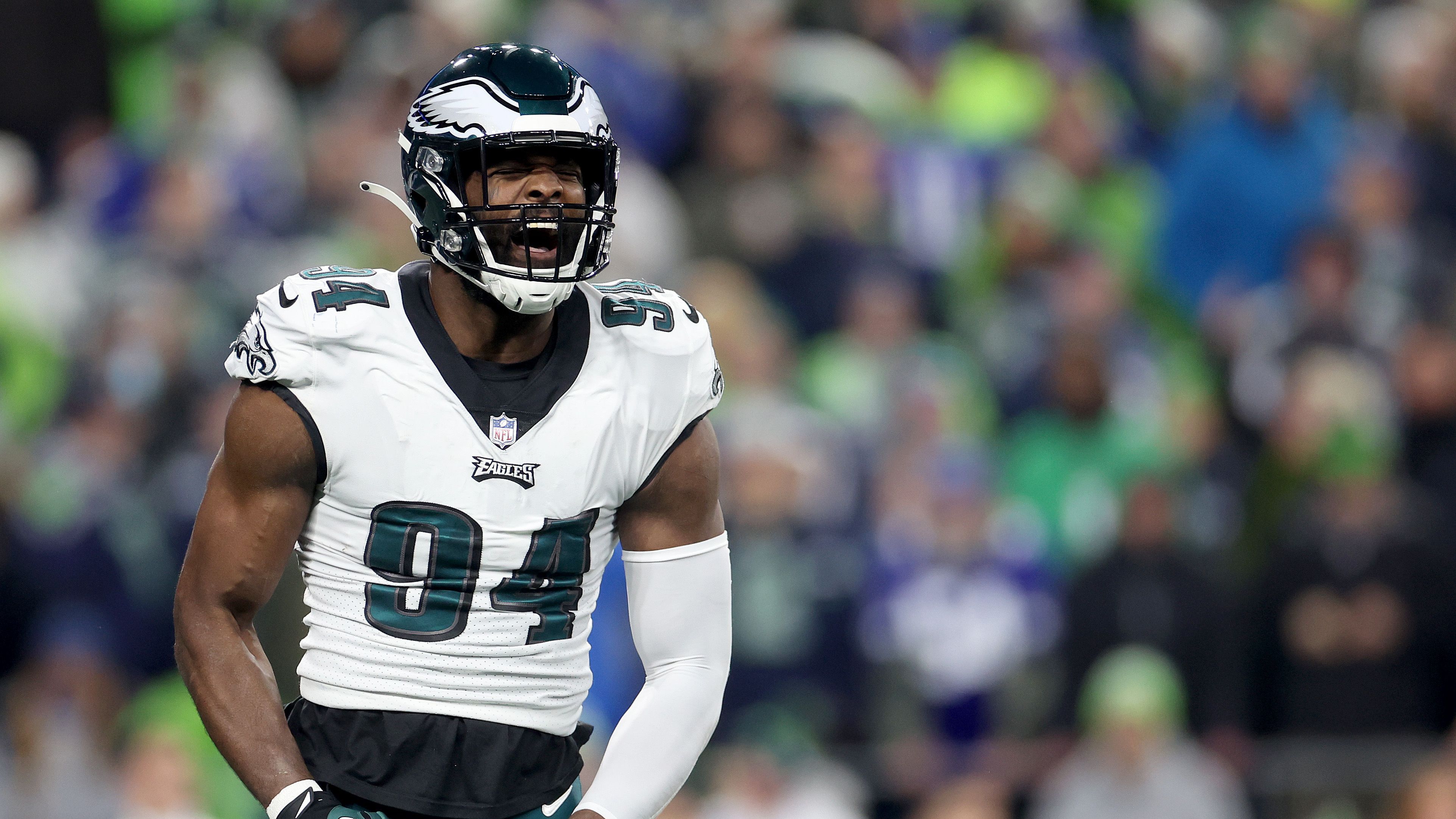 <strong>Platz 95: Josh Sweat Philadelphia Eagles)</strong><br>Position: Defensive Line<br>Platzierung letzte Saison: /