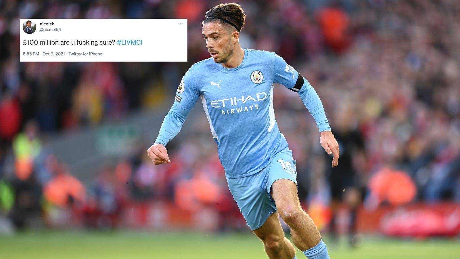 
                <strong>Kritik an Grealish</strong><br>
                Bei Manchester City war aber längst nicht alles gut, vor allem Star-Neuzugang Jack Grealish überzeugte in der Rolle als falsche Neun nicht. Natürlich kommt dann auch gleich mal die vermeintliche Ablösesumme von 100 Millionen Pfund als Argument auf den Tisch bzw. ins Netz.
              