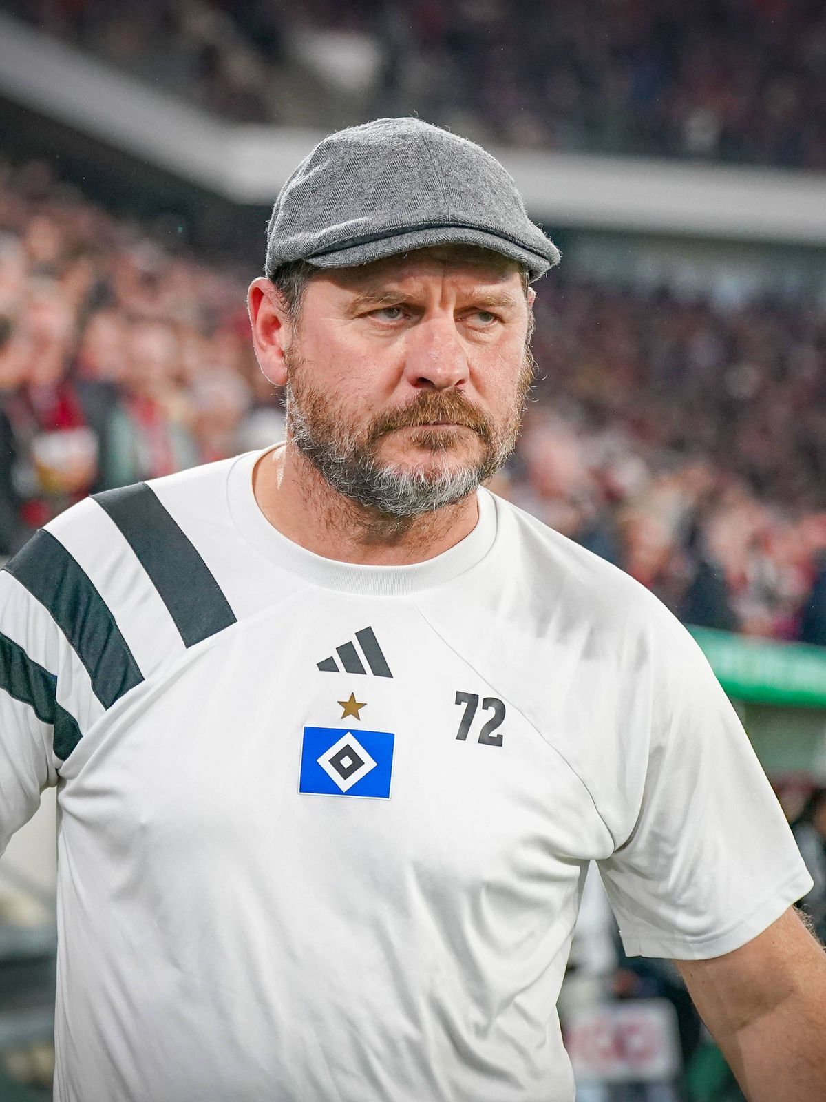 Steffen Baumgart, geboren 5. Januar 1972, Rostock, deutscher Fußballtrainer, ehemaliger Spieler, Hansa Rostock, VfL Wolfsburg, 1. FC Union Berlin, Energie Cottbus, Trainerstationen: 1. FC Magdeburg...