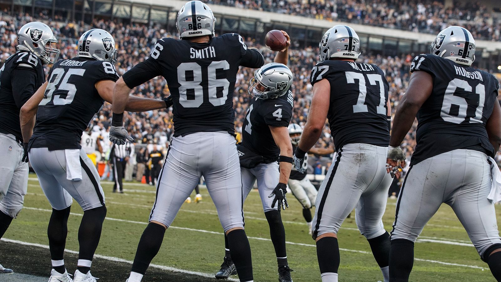 
                <strong>Platz 22: Oakland Raiders</strong><br>
                Pro-Bowl-Selections insgesamt: 
              