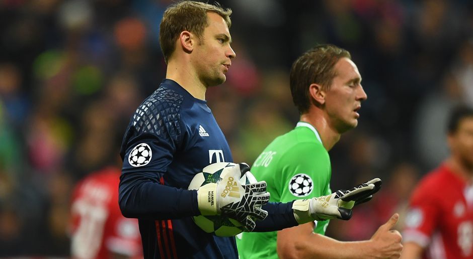 
                <strong>Manuel Neuer</strong><br>
                Manuel Neuer: Anfangs kaum beschäftigt, ehe ihm Narsingh ein unhaltbares Traumtor einschenkt. In der zweiten Hälfte verhindert Neuer mit einem starken Reflex ein mögliches 2:2. ran.de-Note: 2,5
              