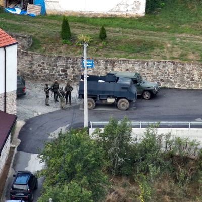 KOSOVO-SERBIA/SHOOTING