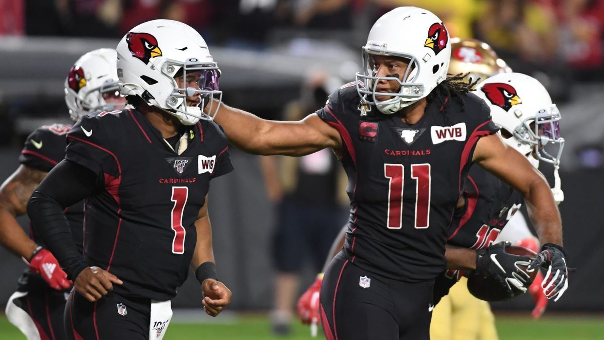Kyler Murray und Larry Fitzgerald