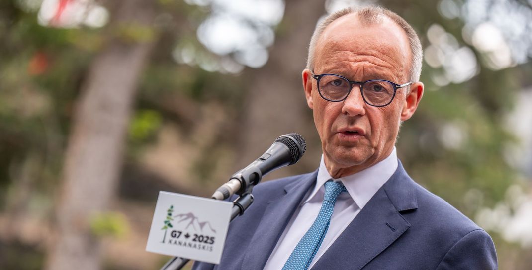 Friedrich Merz zeigt sich nach dem G7-Gipfel zufrieden.