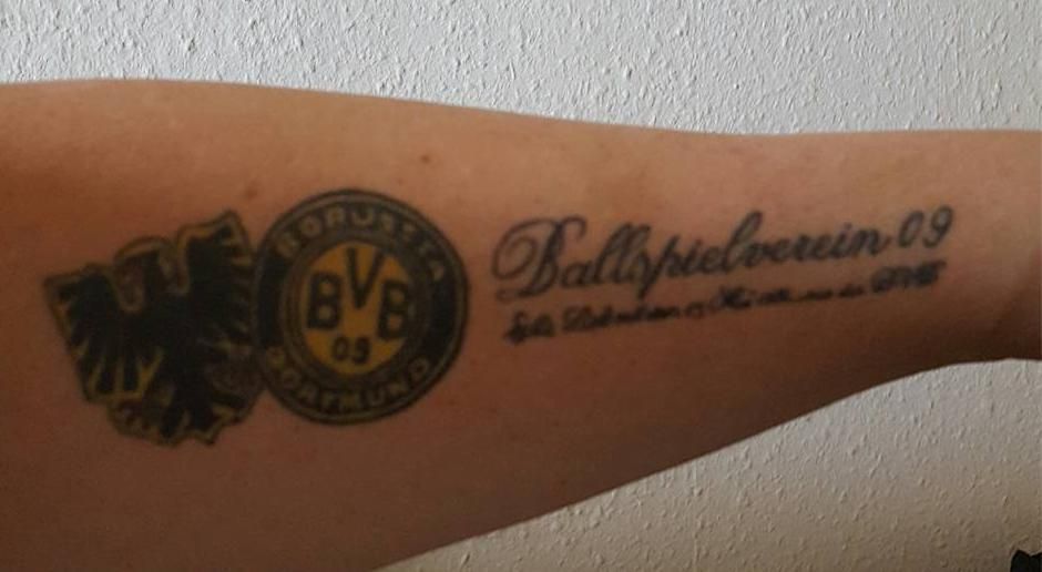
                <strong>Bundesliga und Co.: Das sind die Klub-Tattoos der ran-User </strong><br>
                Borussia Dortmund.
              