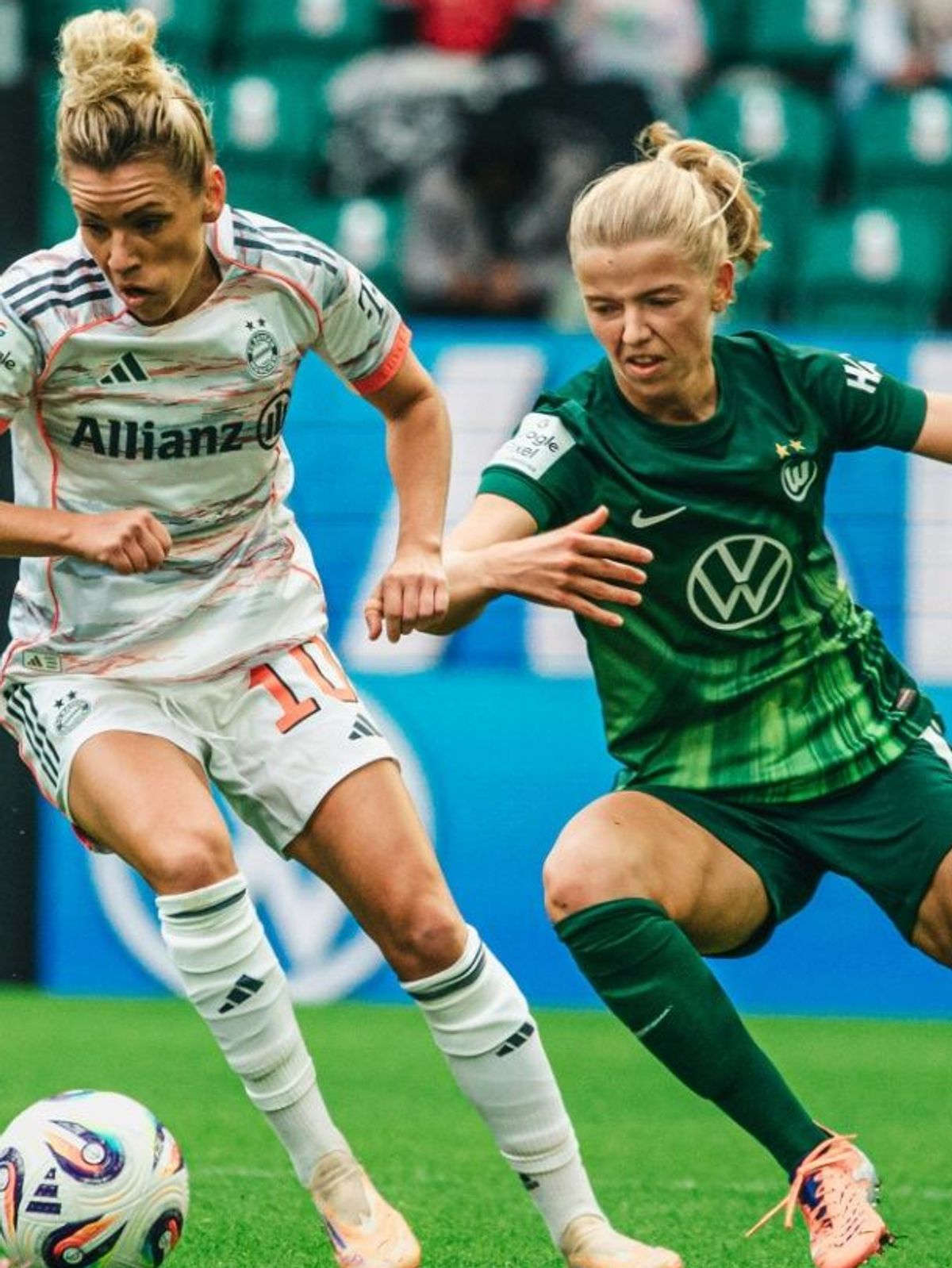 Umkämpftes Topspiel in Wolfsburg