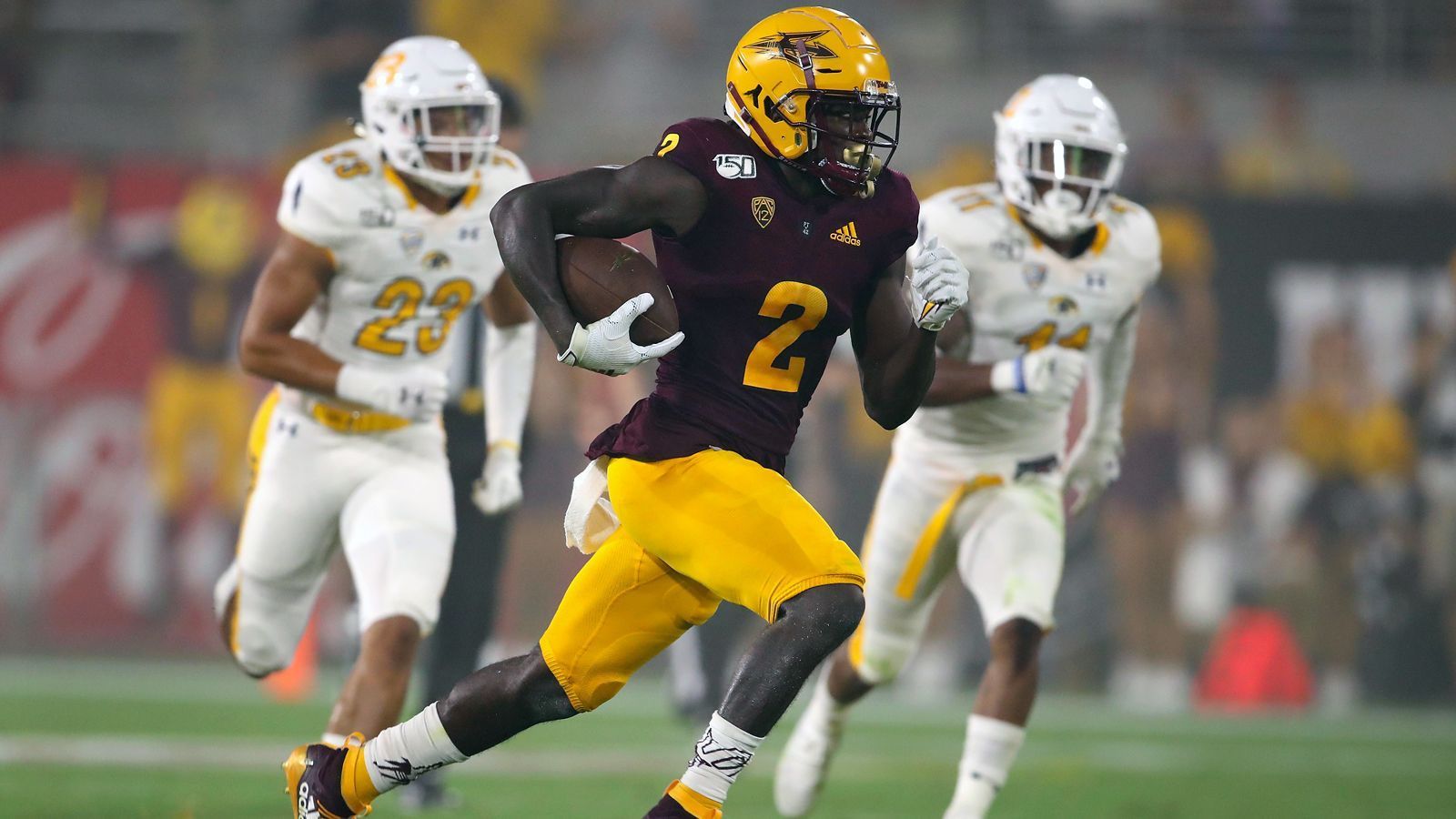 
                <strong>Arizona State (1 First-Round-Pick)</strong><br>
                Brandon AiyukGedraftet von: San Francisco 49ersPosition: Wide Receiver
              