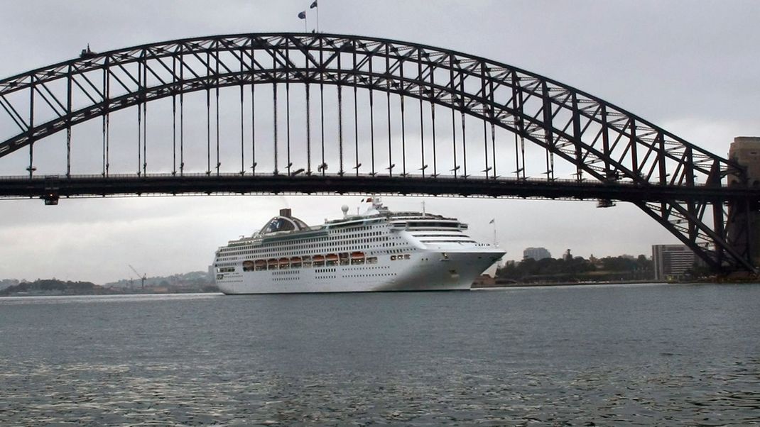 Auf einem Kreuzfahrtschiff in Australien haben sich an Bord gleich zwei verschiedene Viren ausgebreitet (Symbolbild)