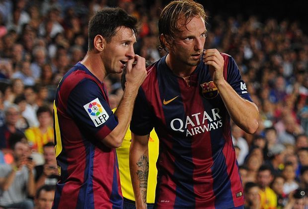 
                <strong>Ivan Rakitic spielt an der Seite von Lionel Messi</strong><br>
                Auch der ehemalige Schalker Ivan Rakitic weiß bei seinem ersten Spiel für die Katalanen zu überzeugen.
              