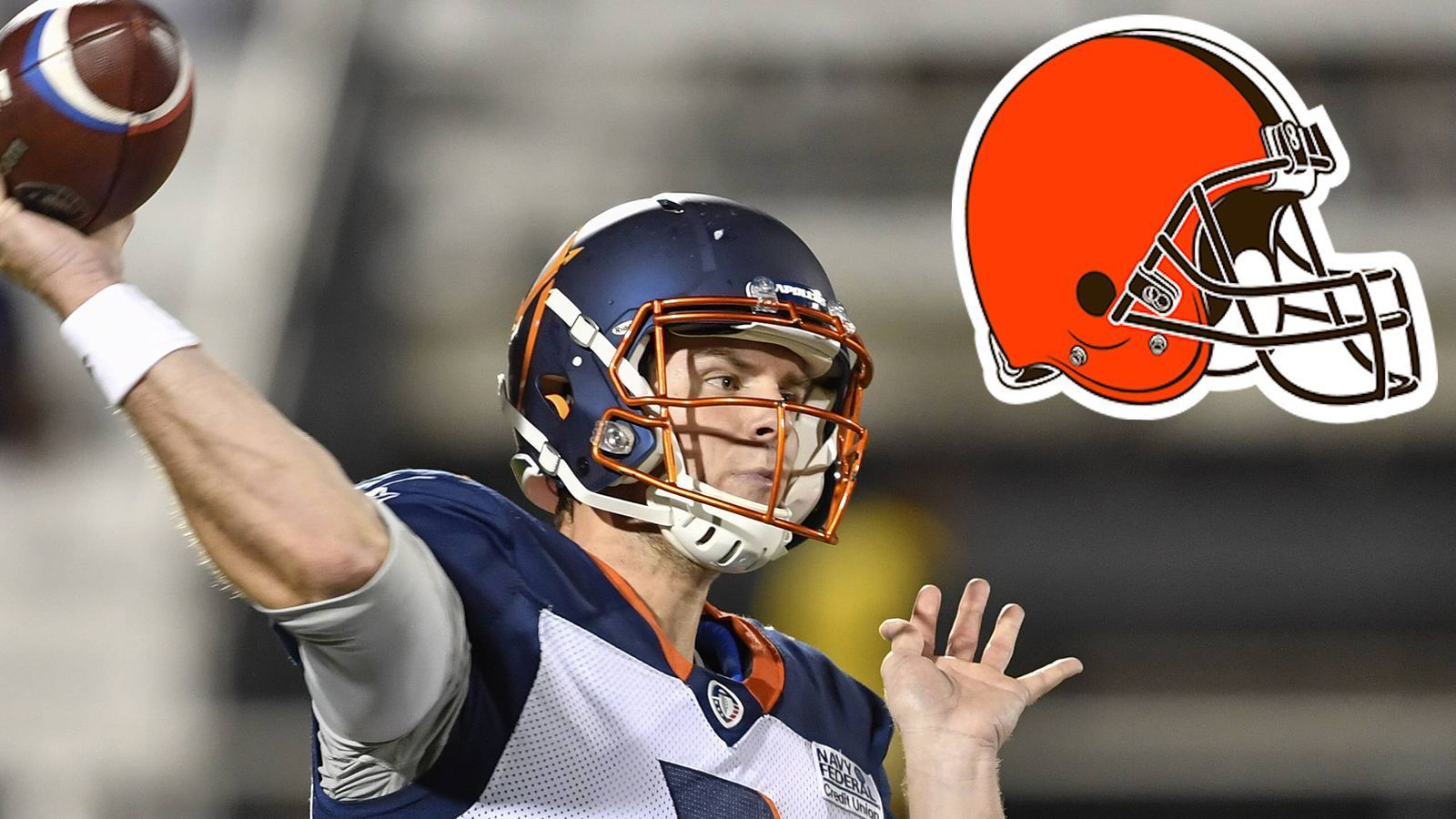 
                <strong>Cleveland Browns</strong><br>
                Bisher verpflichtete Spieler aus der AAF:Garrett Gilbert (Quarterback, Orlando Apollos)
              