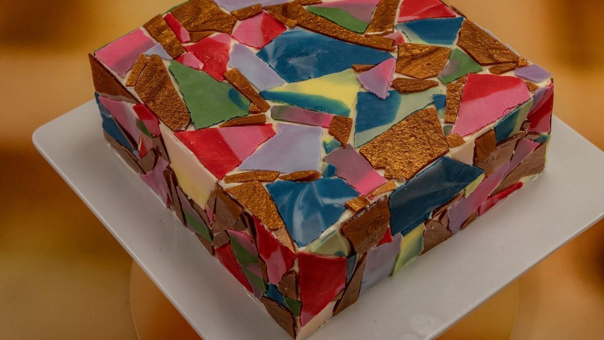 Fruchtige Mosaik-Torte 