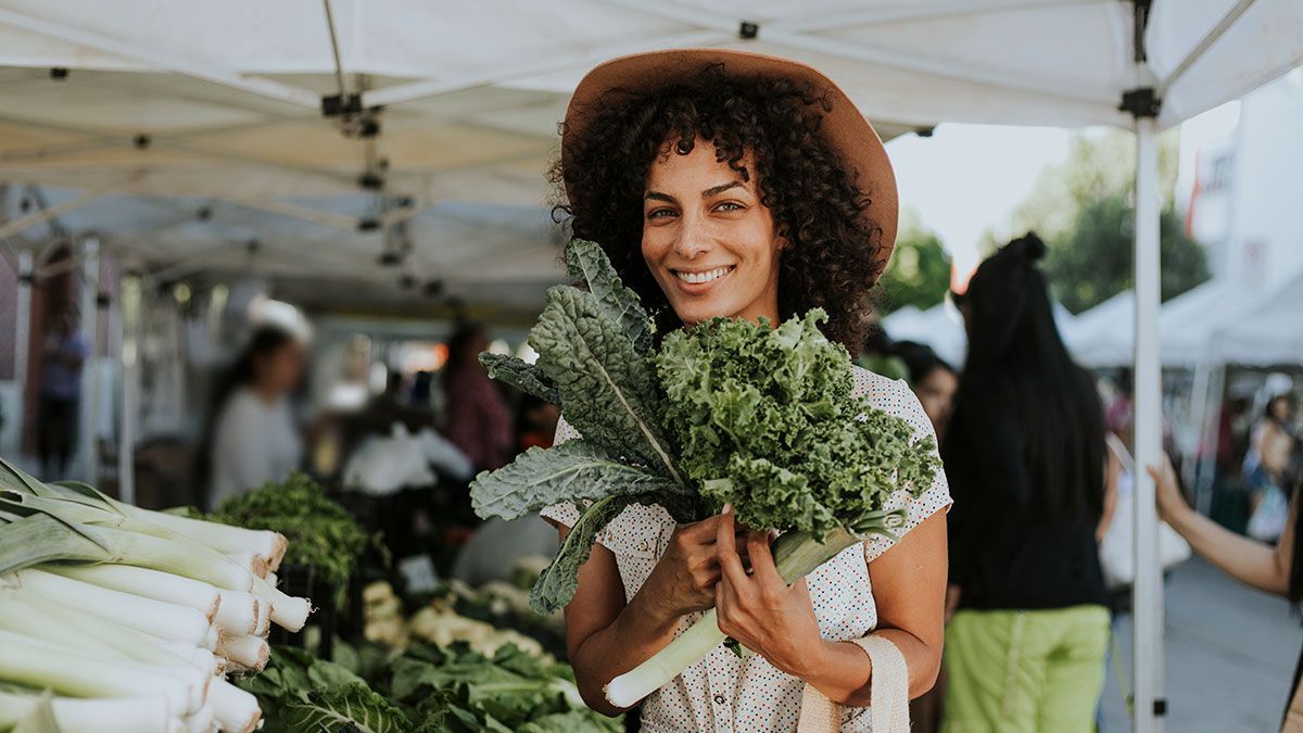 Folic acid is needed for cell growth, protein production and for the maturation of red blood cells - your hair, skin and nails will also be happy if you eat a lot of greens.