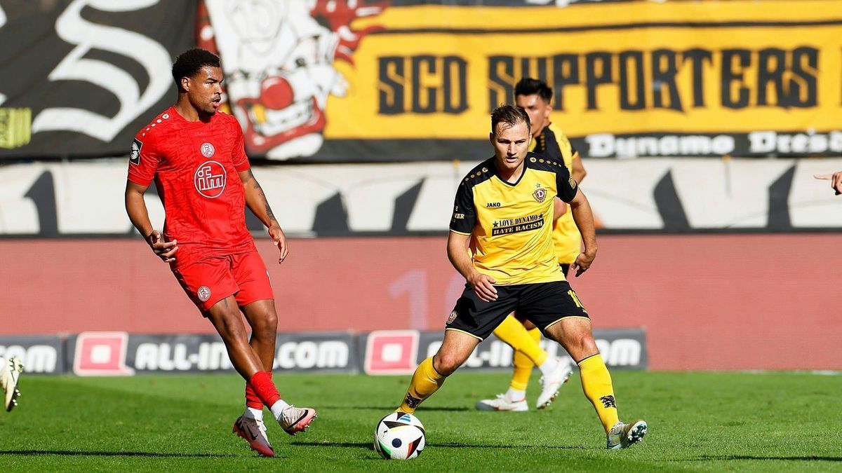 Dresden kassiert im heimischen Stadion einen Dämpfer