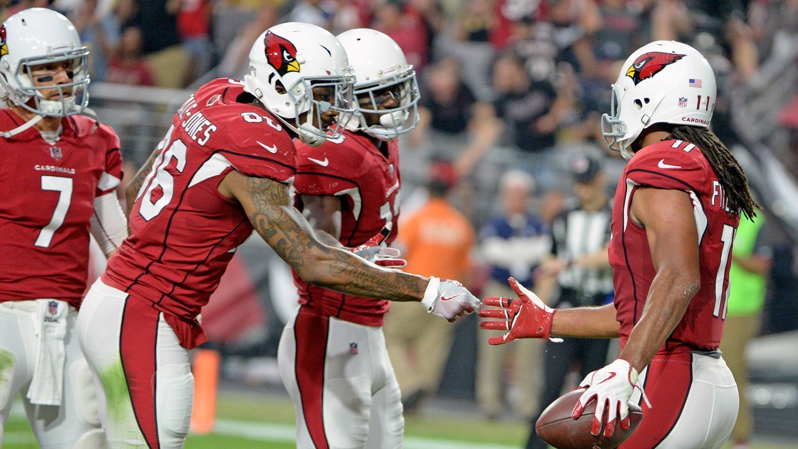 
                <strong>Arizona Cardinals (3 Spieler)</strong><br>
                23 Patrick Peterson (CB), 27 Larry Fitzgerald (WR), 28 Chandler Jones (LB)
              