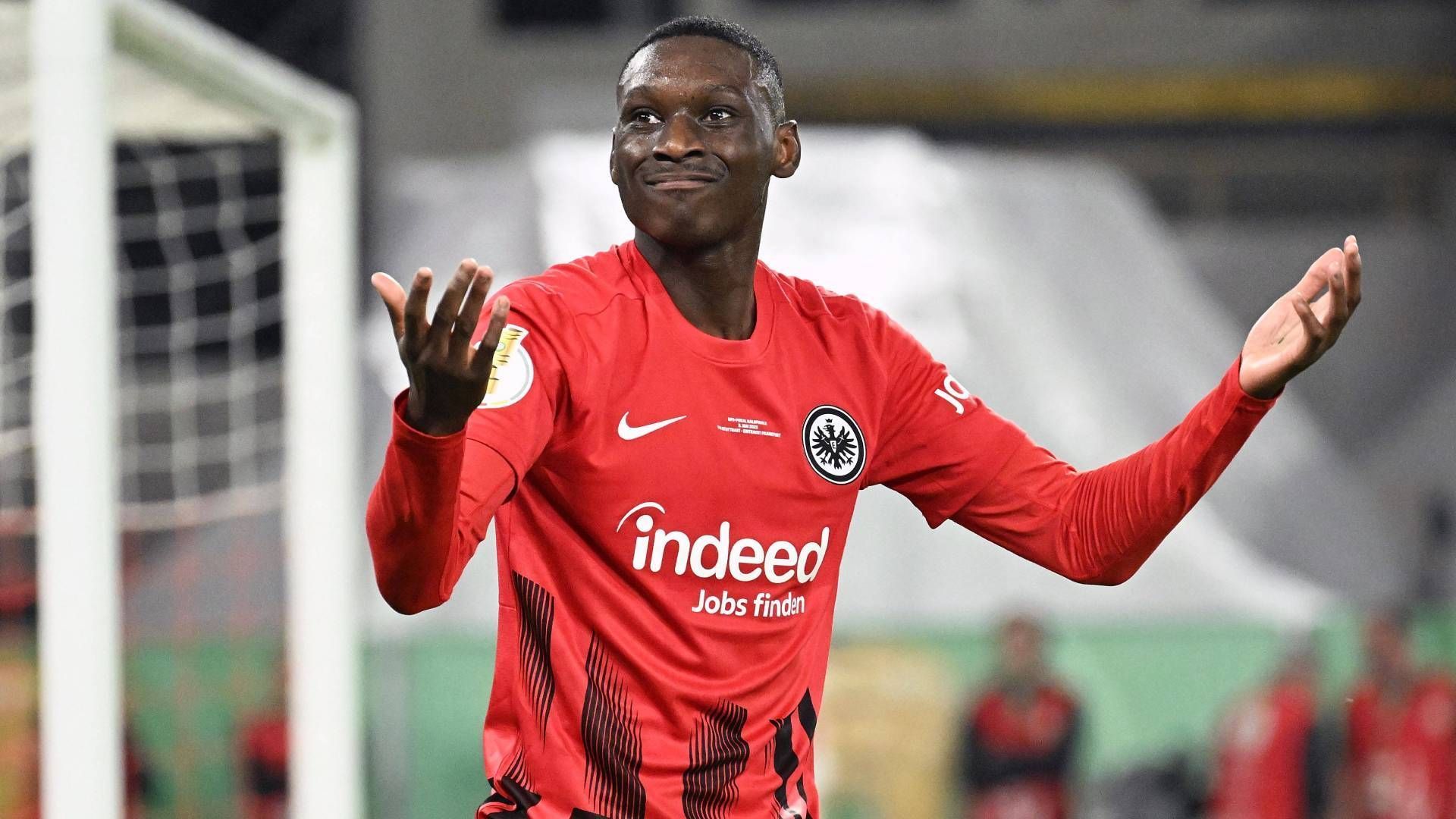 <strong>Platz 2: Randal Kolo Muani (Eintracht Frankfurt)</strong><br>Verkauft an: Paris Saint-Germain<br>Saison: 2023/24<br>Ablöse: 95 Millionen Euro