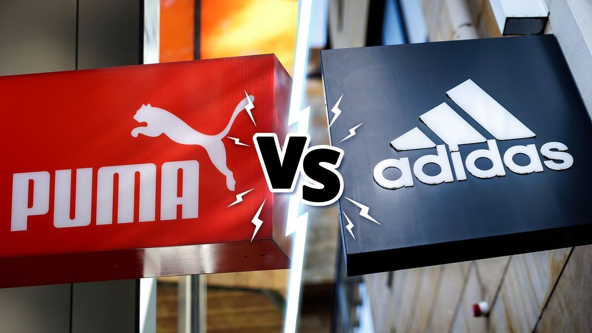 Logo adidas vs. Puma