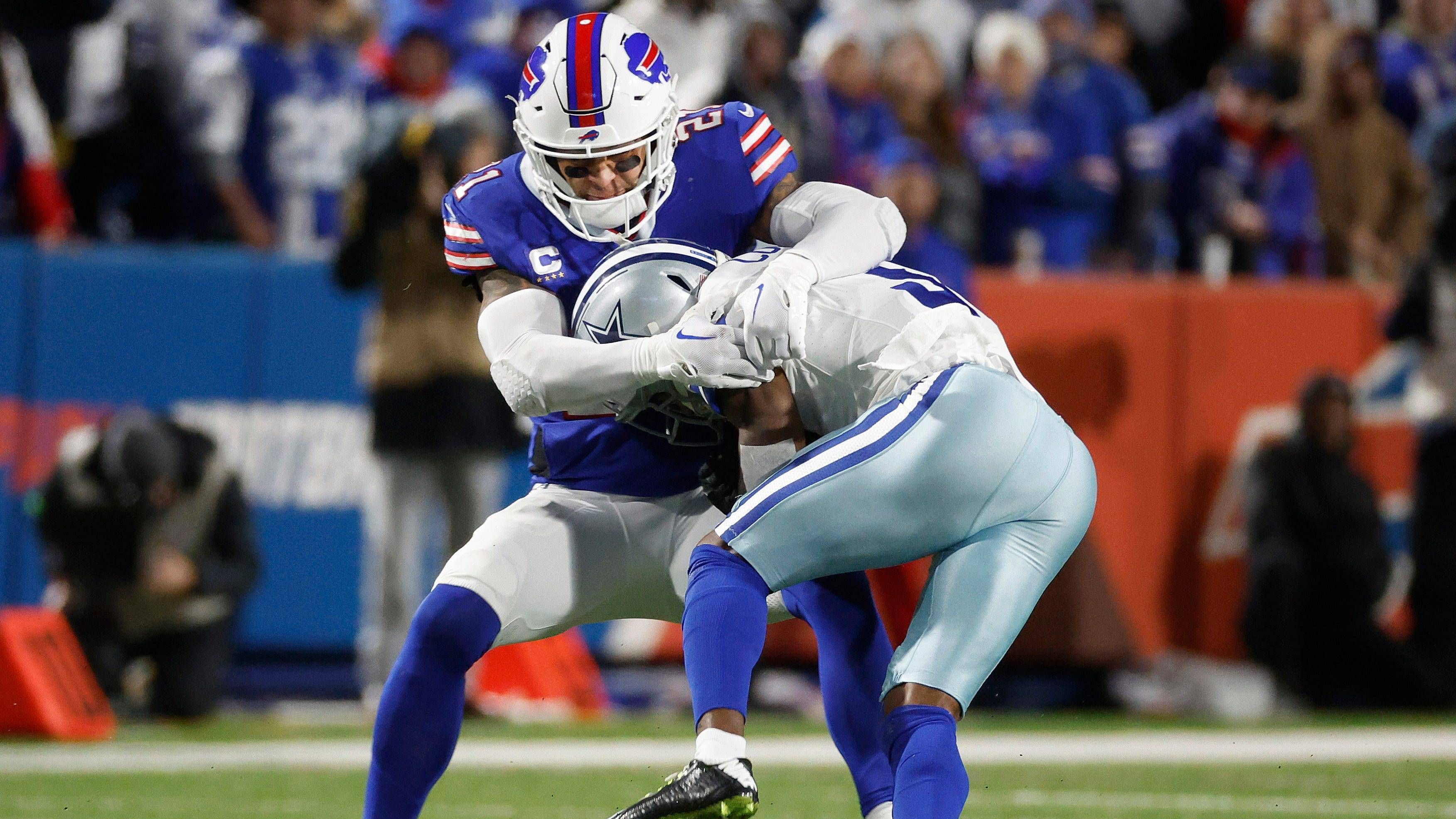 <strong>Miami Dolphins: Jordan Poyer (Safety)</strong><br>Bei den Bills war Poyer einer der besten Safties der vergangenen Jahre, 2021 wurde er zum First-Team All-Pro gewählt. Im Zuge des sanften Umbaus in Buffalo wurde der inzwischen auch schon 32-Jährige entlassen. Die Dolphins griffen gerne zu.