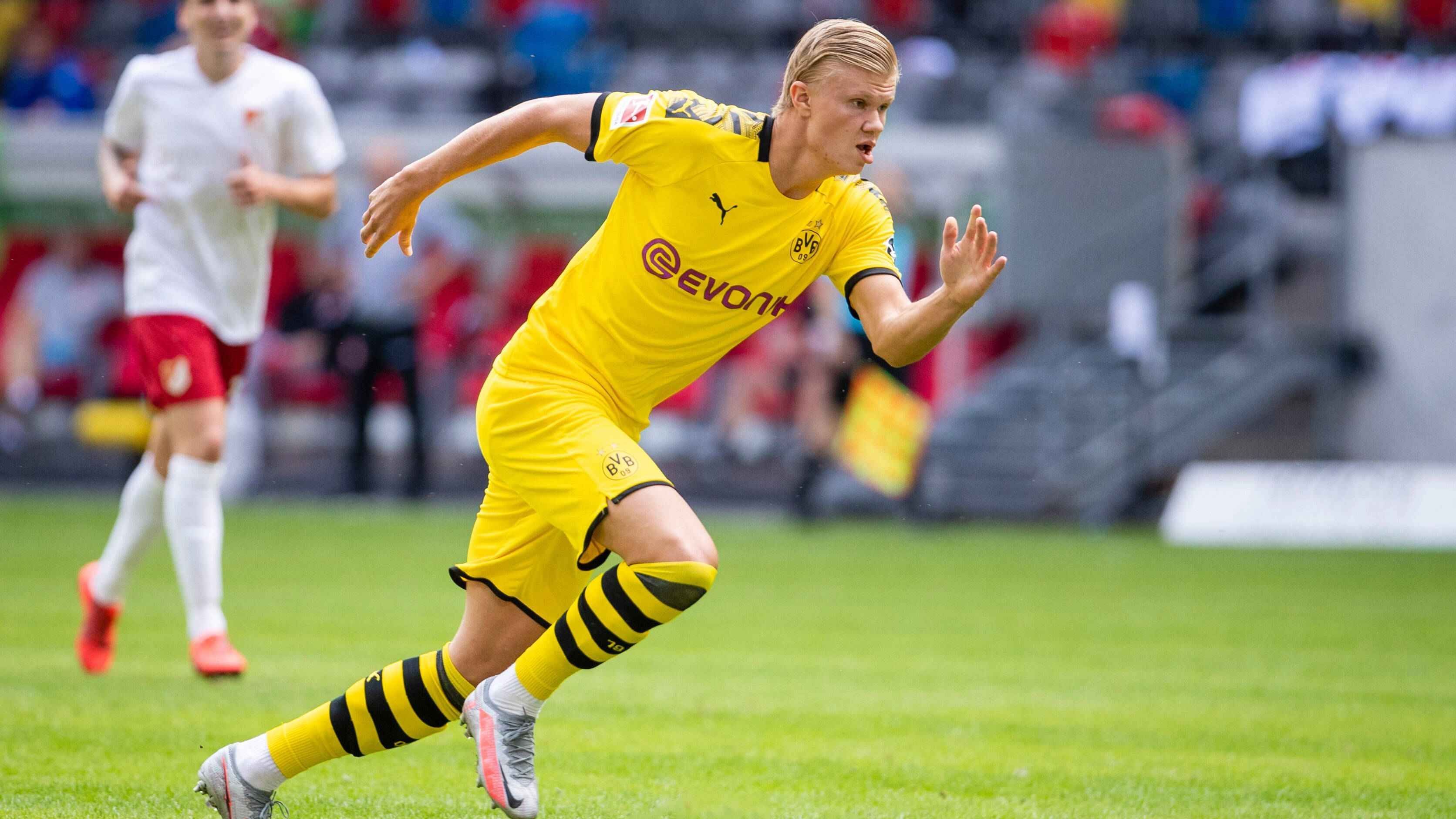 
                <strong>Platz 1: Erling Haaland (Borussia Dortmund)</strong><br>
                Scorer-Punkte: 36 Tore: 29Vorlagen: 9Spiele: 26
              